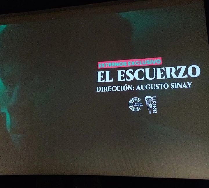 Se estrenó «El Escuerzo» de Augusto Sinay en el Cineclub&nbsp;Municipal